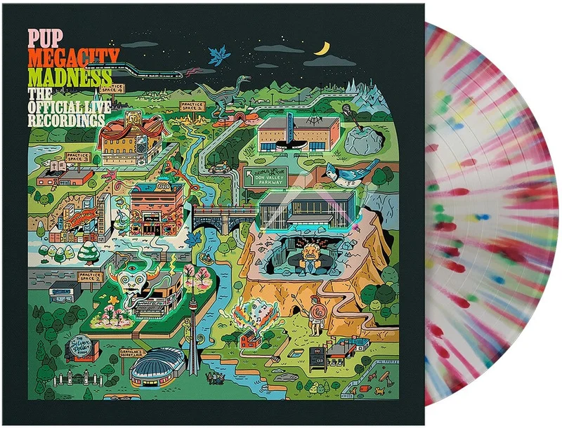 Pup - Megacity Madness (The Official Live Recordings) [Multicolor Splatter LP]