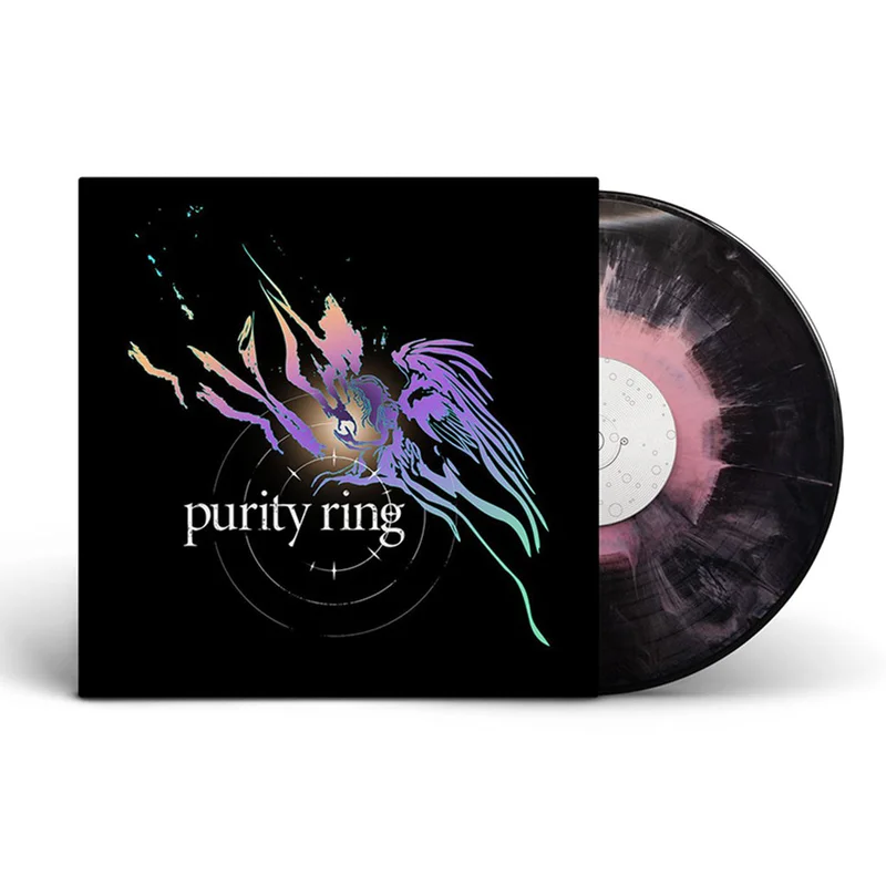 PURITY RING - purity ring - LP - Pink Acid Wash Splash Colour Vinyl