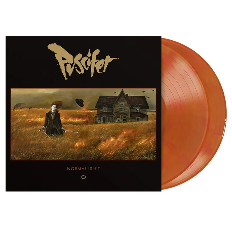 PUSCIFER - Normal Isn't - 2LP - 'Orange Swirl' Colour Vinyl [FEB 6]