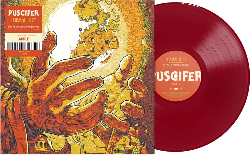 PUSCIFER - Normal Isn't Live - 1Lp Exclusive Apple Vinyl [Record Store Day 2026]