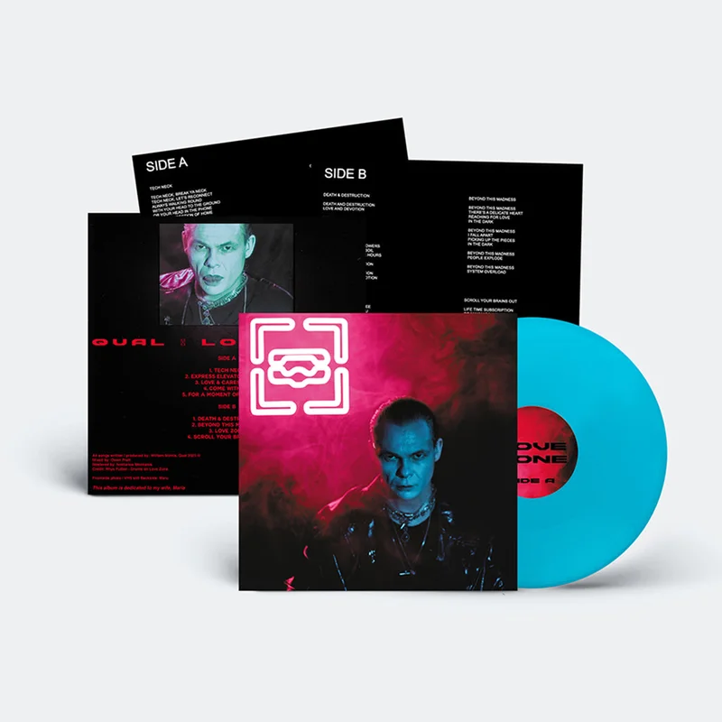 QUAL - Love Zone - LP - Cyan Colour Vinyl [DEC 12]