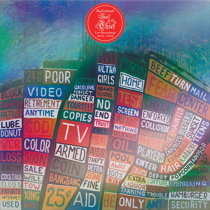 RADIOHEAD - Hail To The Thief (Live Recordings 2003-2009) - LP - Black Vinyl