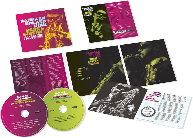 Rahsaan Kirk  Roland - Seek & Listen: Live At The Penthouse [CD]