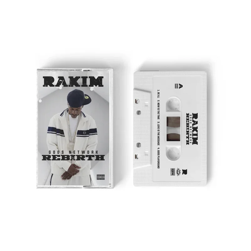 RAKIM - Gods Network (Rebirth) - MC - Cassette Tape
