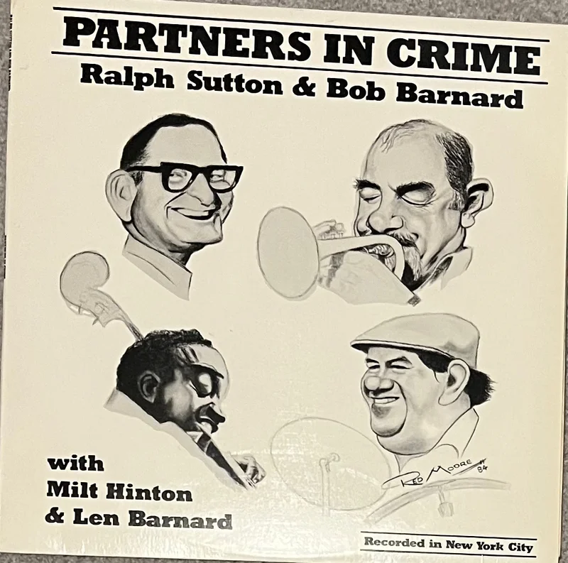 Ralph Sutton & Bob Barnard  Partners In Crime (Used Vinyl LP)