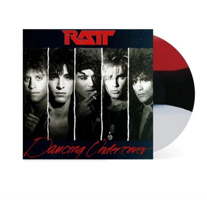 RATT - Dancing Undercover (Reissue) - LP - Red, Black and White Stripe Vinyl