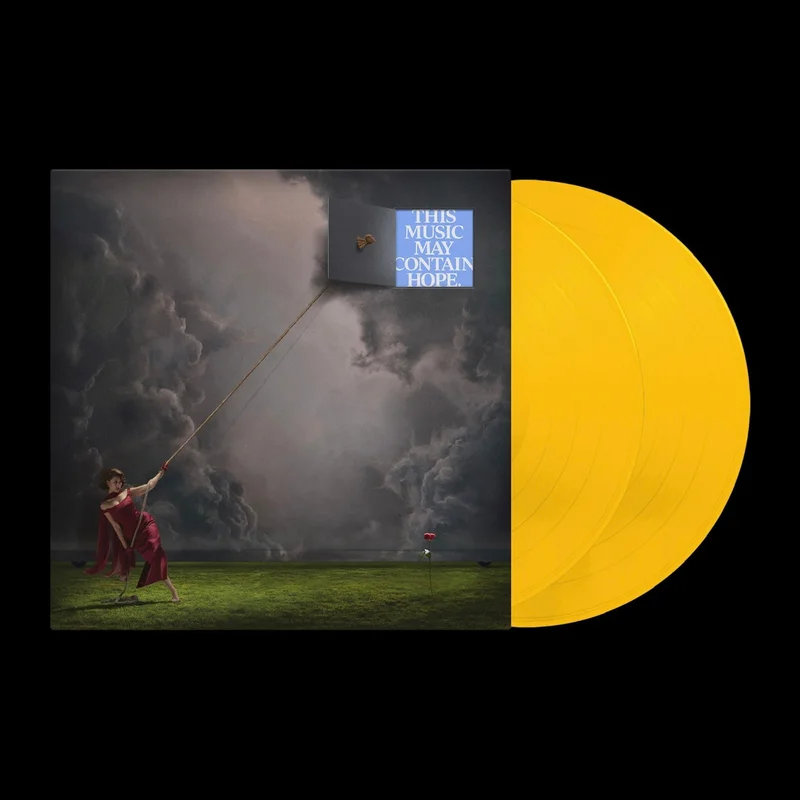 RAYE THIS MUSIC MAY CONTAIN HOPE. 2LP Yellow Vinyl