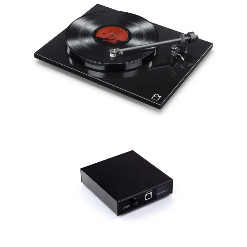 Rega Planar 1 & Fono Mini A2D mk2 MM Phono Preamplifier USB A/D Converter