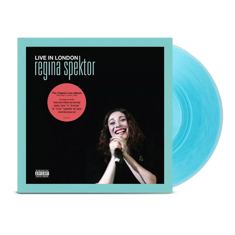 REGINA SPEKTOR - Live In London (Reissue) - 2LP - 'Curacao' Blue Vinyl