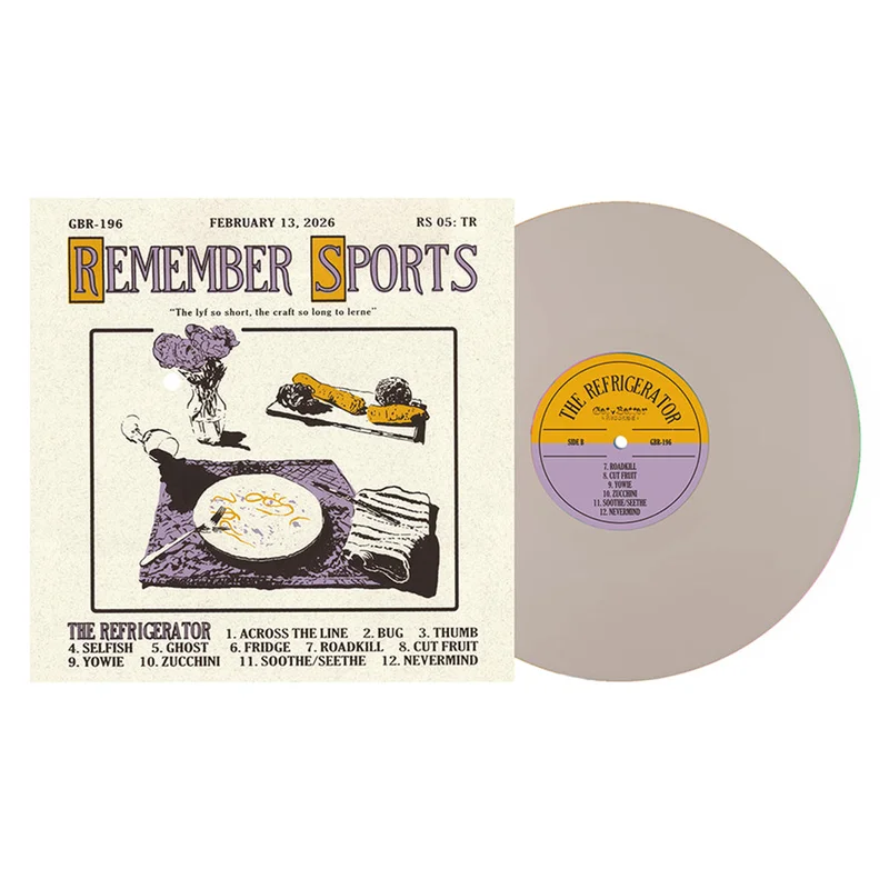 REMEMBER SPORTS - The Refrigerator - LP - Bone Colour Opaque Vinyl [FEB 13]