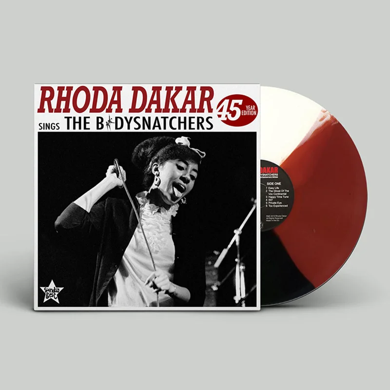 RHODA DAKAR - Rhoda Dakar Sings The Bodysnatchers (45 Year Edition) - LP - Red, Black & White 3-Tone Vinyl