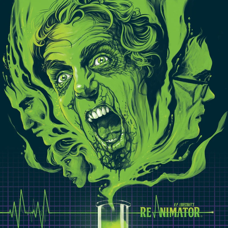 Richard Band  (Blk) (Colv) (Gate) (Grn) (Post) - Re-Animator - O.S.T. (Blk) [Colored Vinyl] (Gate) (Grn)