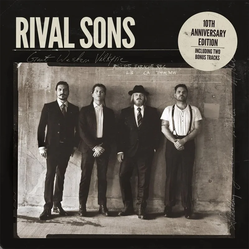 RIVAL SONS  - Great Western Valkyrie (10th Anniversary Edition) - 2LP - Black Vinyl [NOV 8]