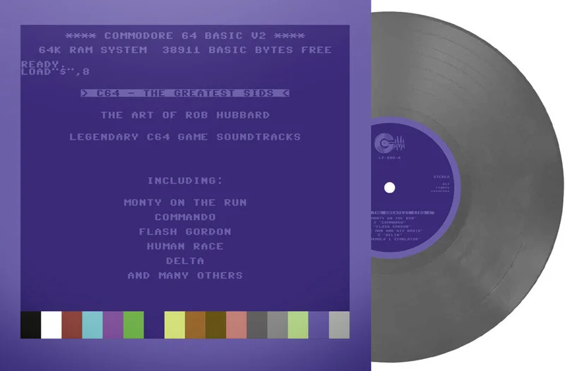 Rob Hubbard  (Colv) (Gry) (Ltd) (Fra) - C64 Greatest Sids: Art Of Rob Hubbard - Grey Vinyl [LP]