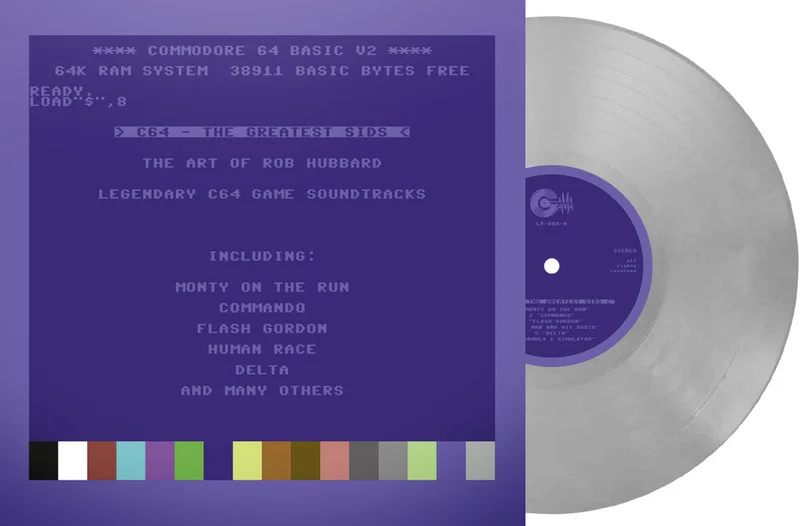Rob Hubbard  (Colv) (Gry) (Ltd) (Fra) - C64 Greatest Sids: Art Of Rob Hubbard - Light Grey [LP]