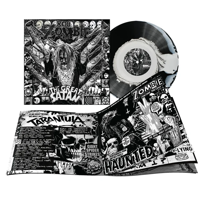 ROB ZOMBIE - The Great Satan (RSD Stores Exclusive) - LP - 'Black & White Swirl' Vinyl [FEB 27]