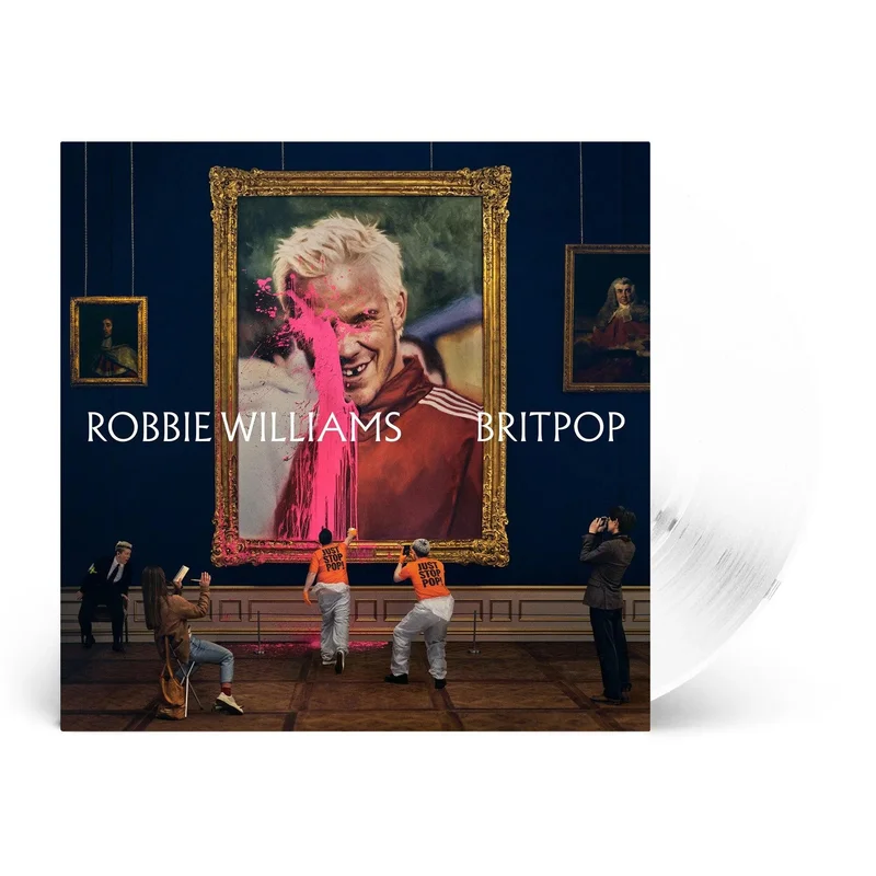 ROBBIE WILLIAMS - BRITPOP - LP - Bricks & Mortar Exclusive Solid White Vinyl [JAN 23]