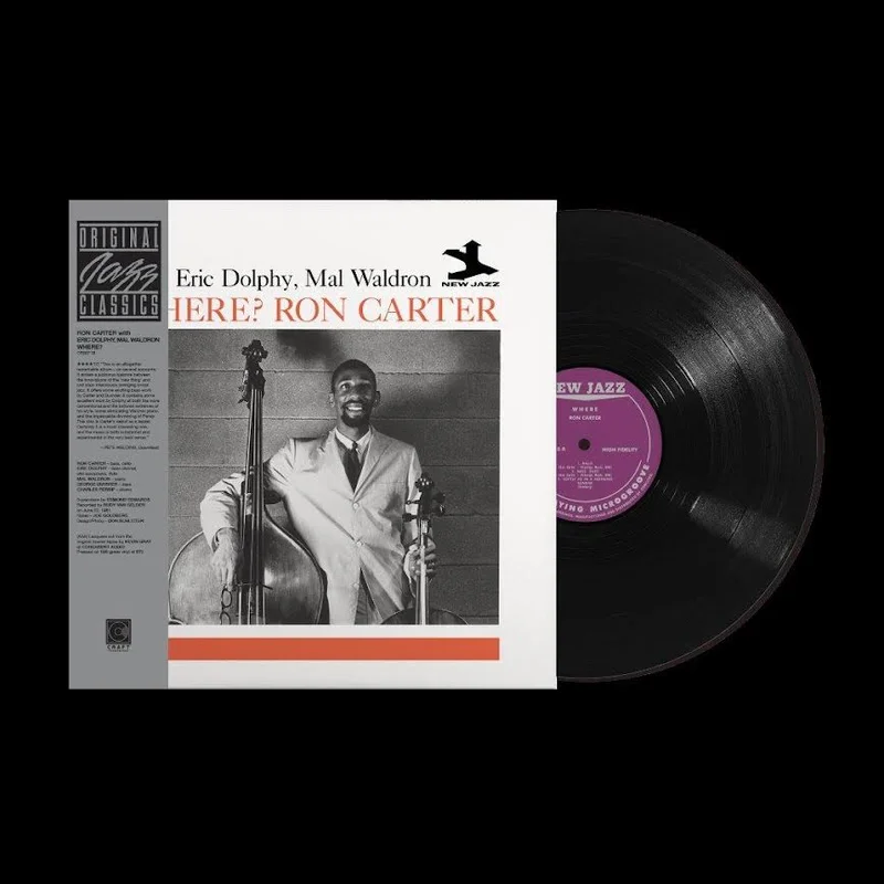 Ron Carter featuring Eric Dolphy & Mal Waldron  Where? (Craft OJC Vinyl 180g LP)
