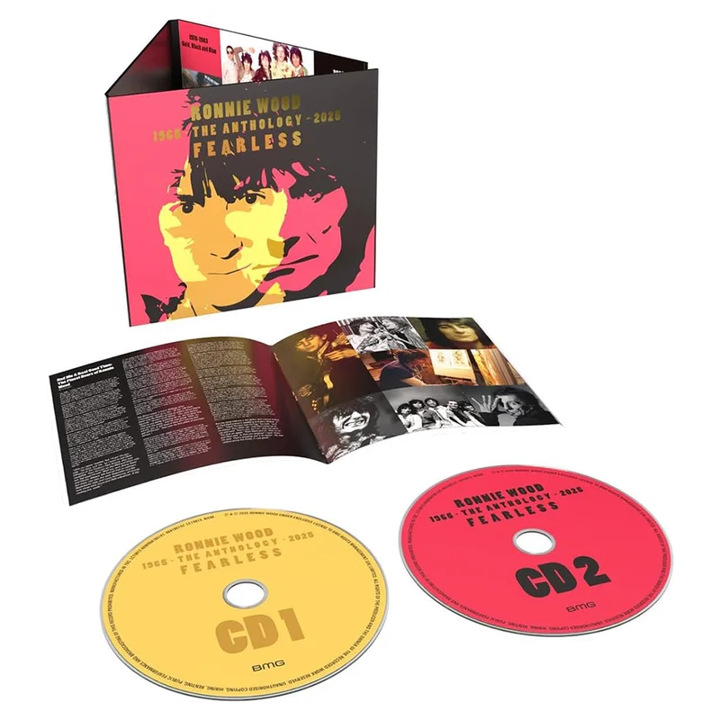 RONNIE WOOD - Fearless: Anthology 1965-2025 - 2CD