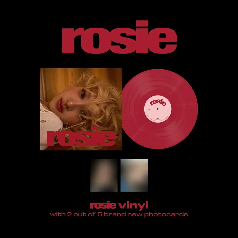 ROS - rosie (with 2 out of 5 photocards) - LP - Red Vinyl