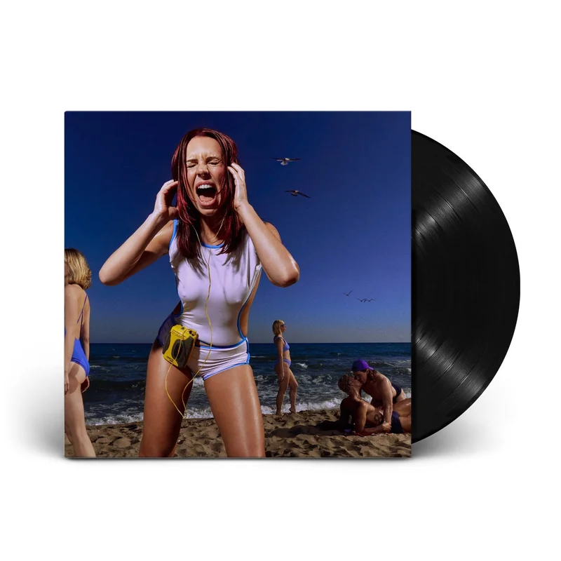 Rose Gray Louder, Please Black LP
