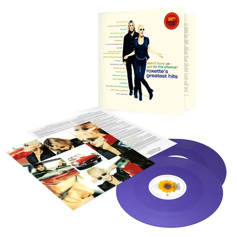 ROXETTE - Dont Bore Us, Get To The Chorus! (Roxettes Greatest Hits) [30th Anniversary Edition] - 2LP - Gatefold Purple Vinyl