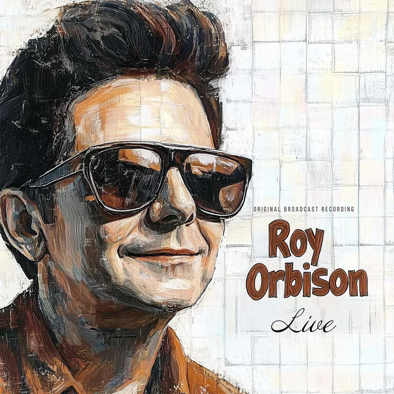ROY ORBISON - Live (Original Broadcast Recording) - LP - Clear Vinyl