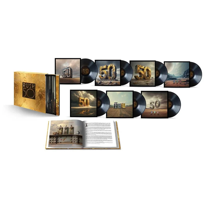 Rush - Rush 50 (Deluxe) - 7x LP & Book Box Set