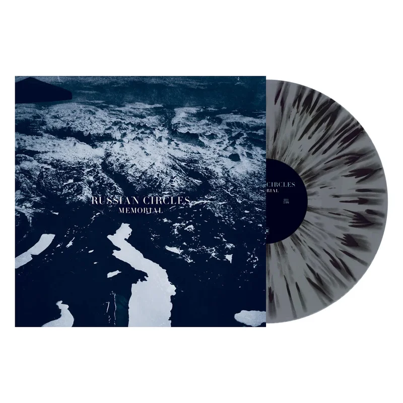 RUSSIAN CIRCLES - Memorial (Repress) - LP - Silver w/ Black Splatter Vinyl