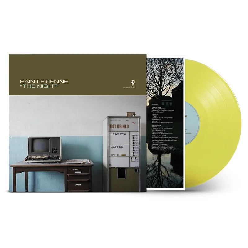 SAINT ETIENNE - The Night (Repress) - LP - 'Yellow Green' Transparent Vinyl