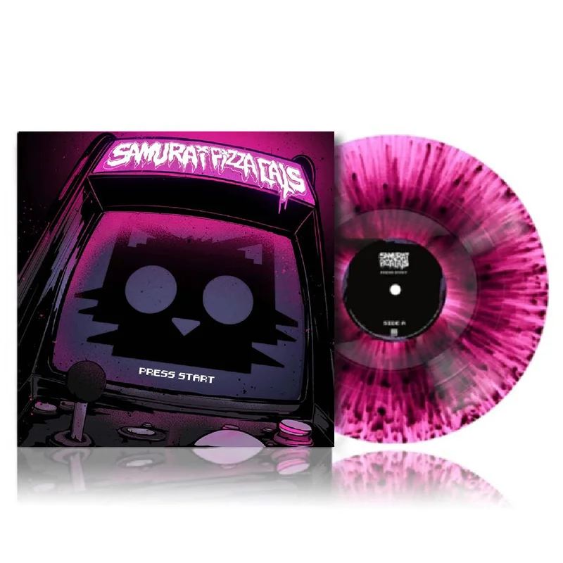 SAMURAI PIZZA CATS - Press Start - LP - Pink Lilac Splatter Vinyl [MAR 27]