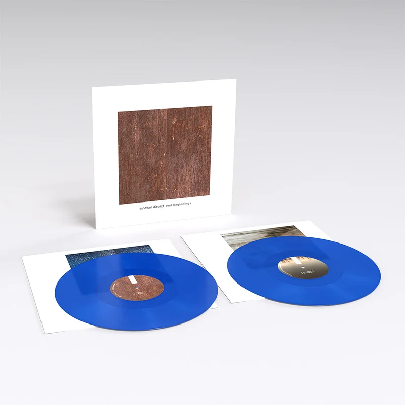 SANDWELL DISTRICT - End Beginnings - 2LP - Transparent Blue Vinyl