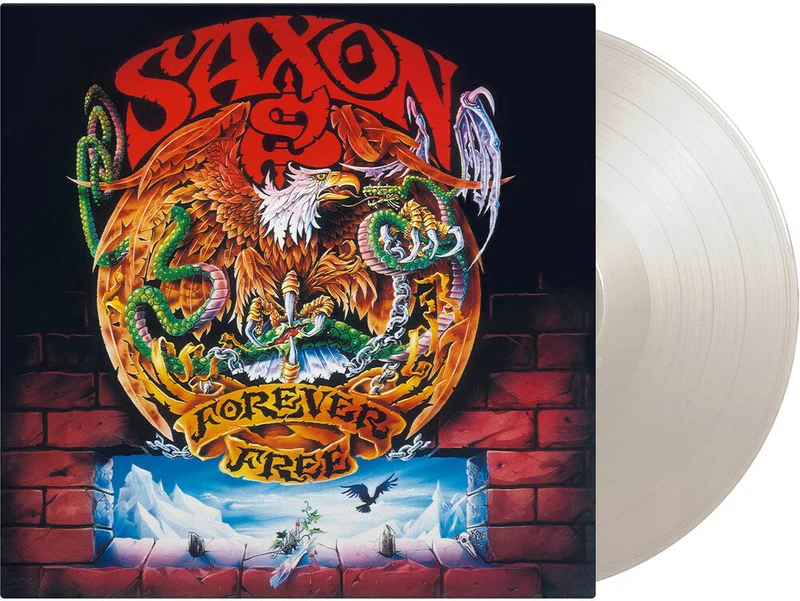 Saxon - Forever Free - Limited 180-Gram White Colored Vinyl [LP]