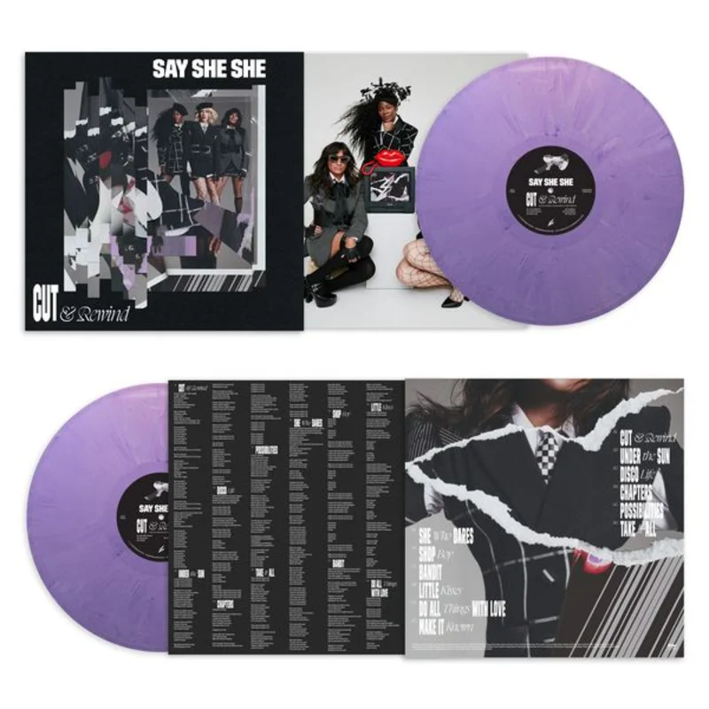 SAY SHE SHE - Cut & Rewind - LP - Lilac Colour Vinyl [OCT 3]