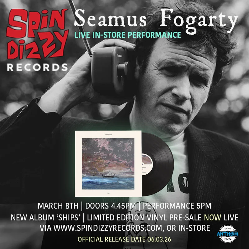 SEAMUS FOGARTY - Instore & Signing - MAR 8