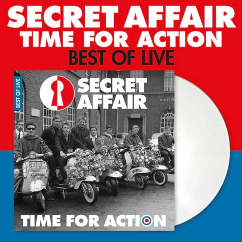 SECRET AFFAIR - Time For Live Action - Best Of Live (Repress) - LP - White Vinyl [SEP 26]