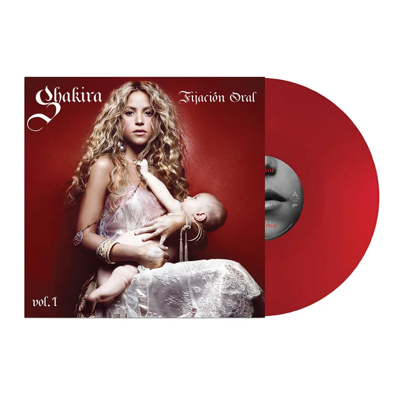 SHAKIRA - Fijacin Oral Vol. 1 (20th Anniversary Edition) - LP - Apple Red Colour Vinyl