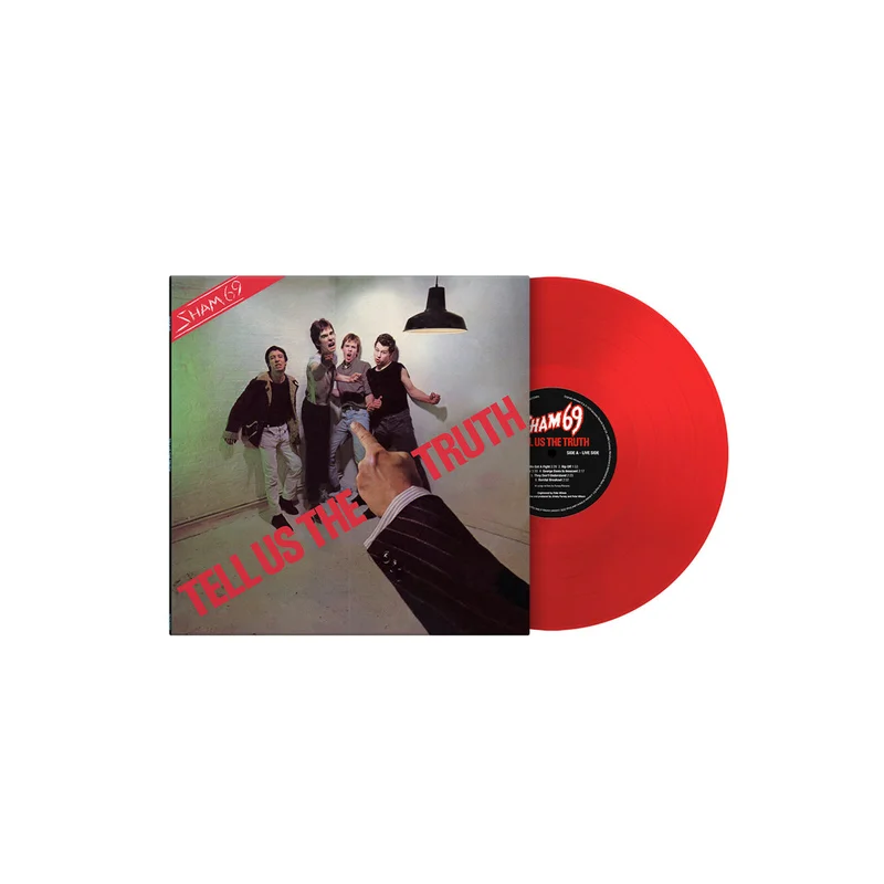 Sham 69 - Tell Us The Truth TRANSLUCENT RED COLOURED VINYL (Vinyl LP) PRE-ORDER