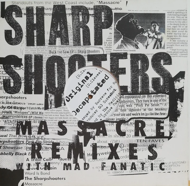Sharpshooters  Massacre (Remixes) (Used 12")