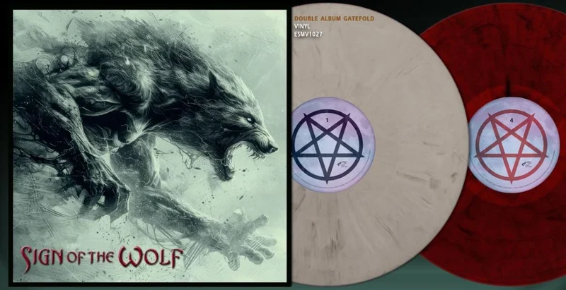 SIGN OF THE WOLF  Sign of the Wolf - 2LP - Ash Grey and Dracula Colour Vinyl