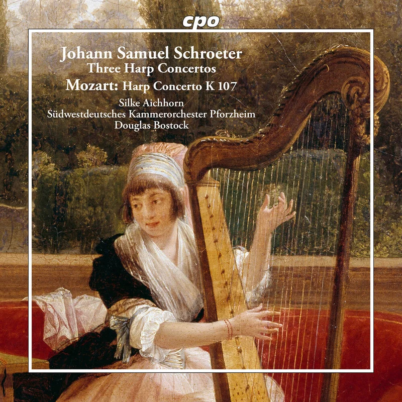 Silke Aichhorn - Johann Samuel Schroeter: Three Harp Cons Wolfgang [CD]