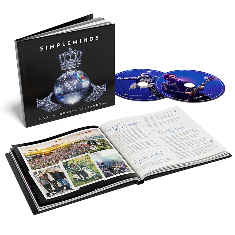 SIMPLE MINDS - Live In The City Of Diamonds - 2CD Media Book