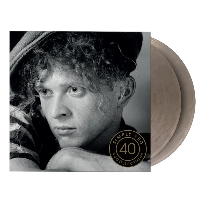 SIMPLY RED - Recollections - 2LP - 180g Crystal Clear & Black Marbled Vinyl