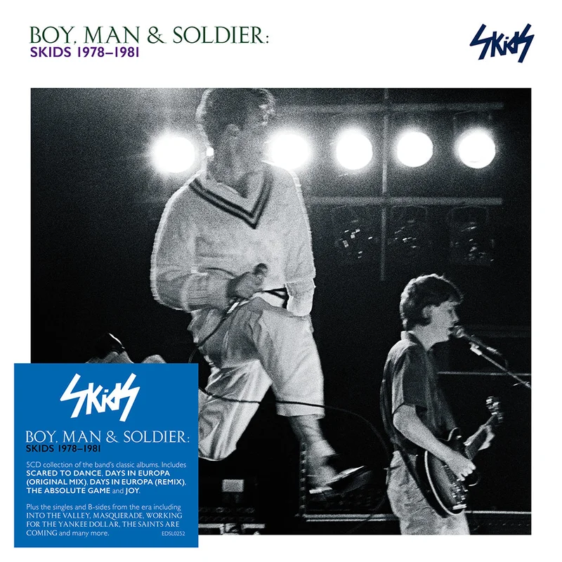 SKIDS - Boy, Man and Soldier: Skids 1978 - 1981 - 5CD Box Set