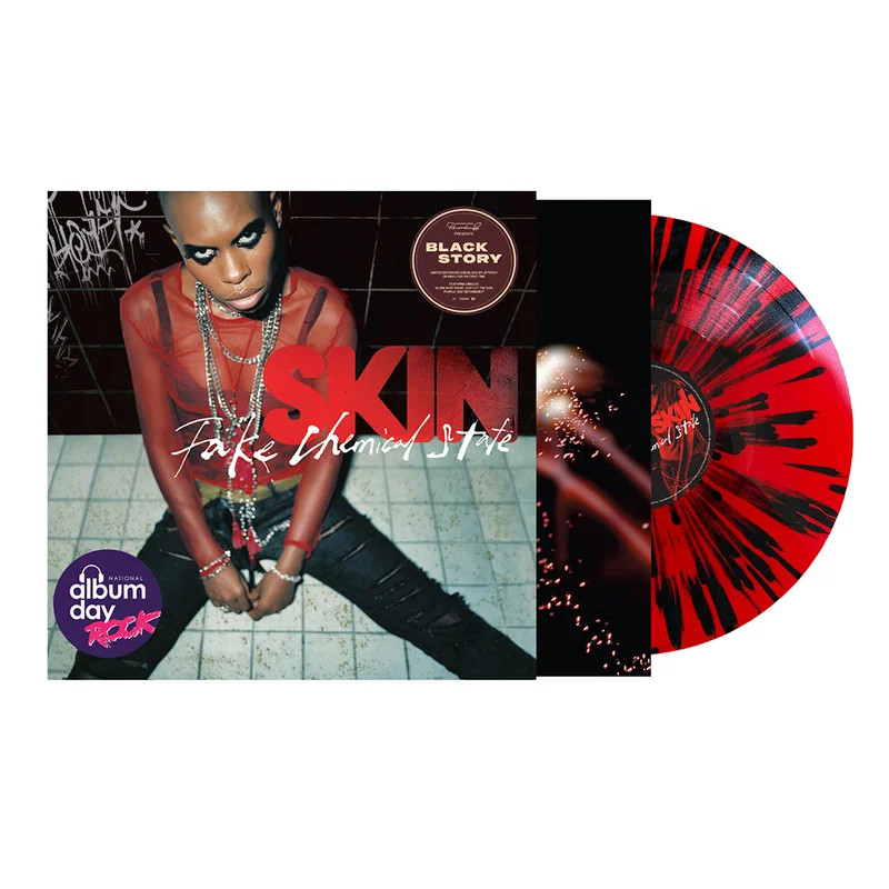 SKIN - Fake Chemical State (National Album Day 2025) - LP - Red with Black Splatter Vinyl [OCT 18]