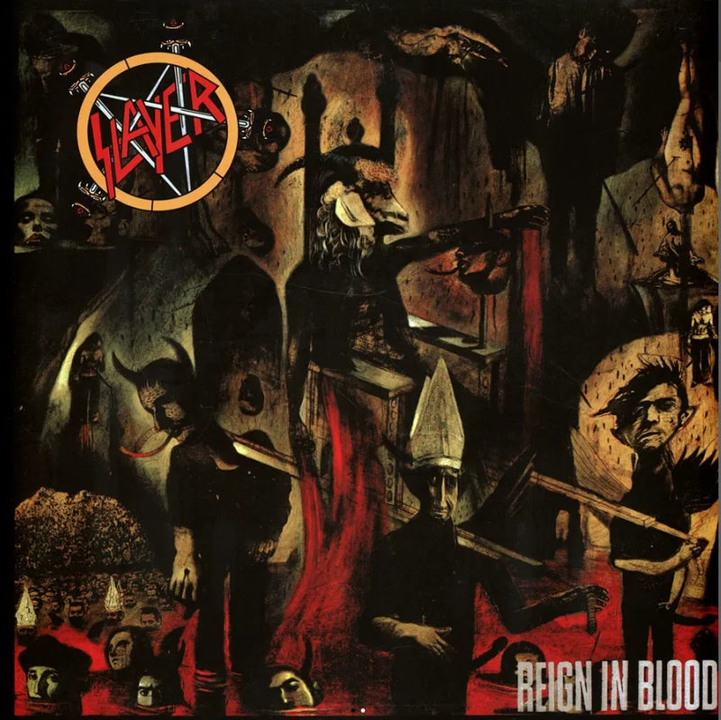 SLAYER - Reign In Blood (Reissue) - LP - 180 Gram Vinyl