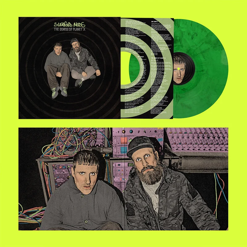 SLEAFORD MODS - The Demise Of Planet X - LP - Neon Green Marble Vinyl [JAN 16]