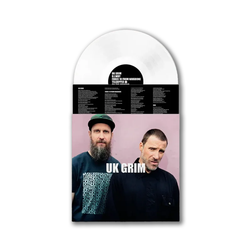 SLEAFORD MODS - UK Grim - LP - White Vinyl