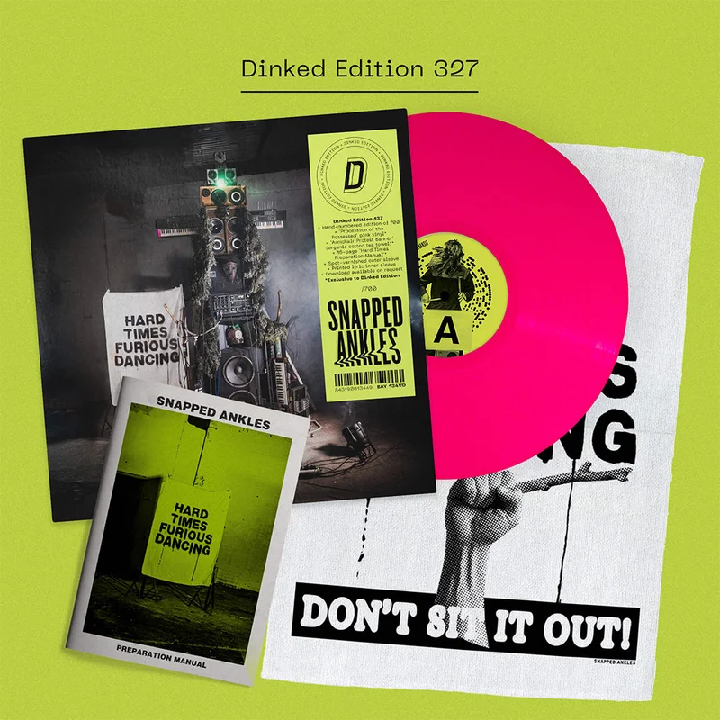 SNAPPED ANKLES - Hard Times Furious Dancing - LP - Vinyl - Dinked Edition #327 [MAR 28]