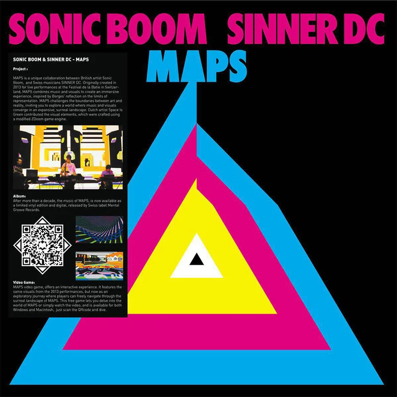 SONIC BOOM & SINNER DC - MPS (Includes Interactive Game) - LP - Vinyl